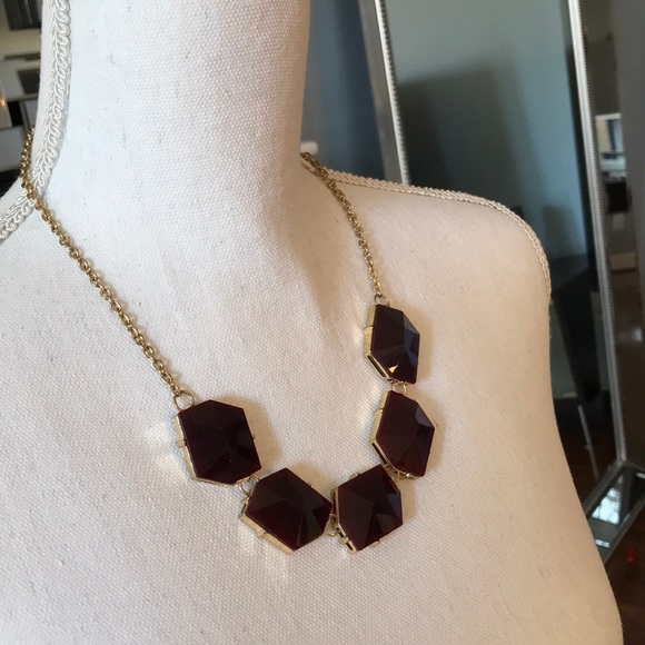 Ruby statement necklace - Picture 3 of 5
